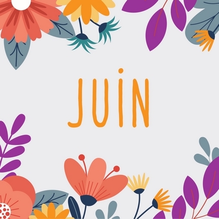 Programme du mois de juin