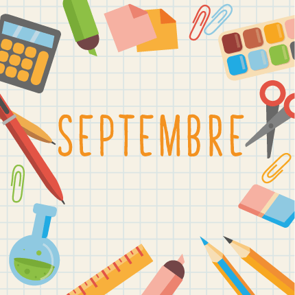 Programme du mois de septembre 2023