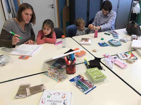 atelier dessin parents-enfants Portraits de Familles