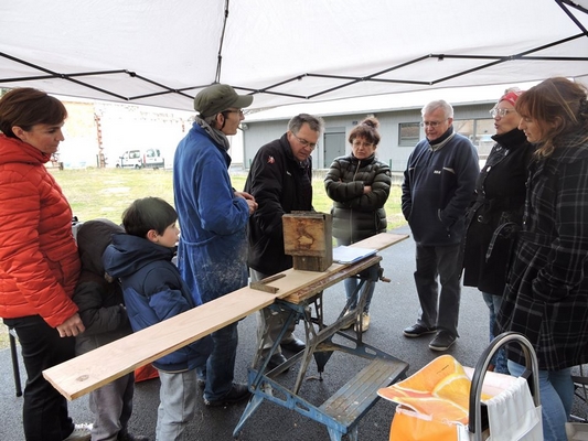 Portraits de Familles fabrication d'un nichoir